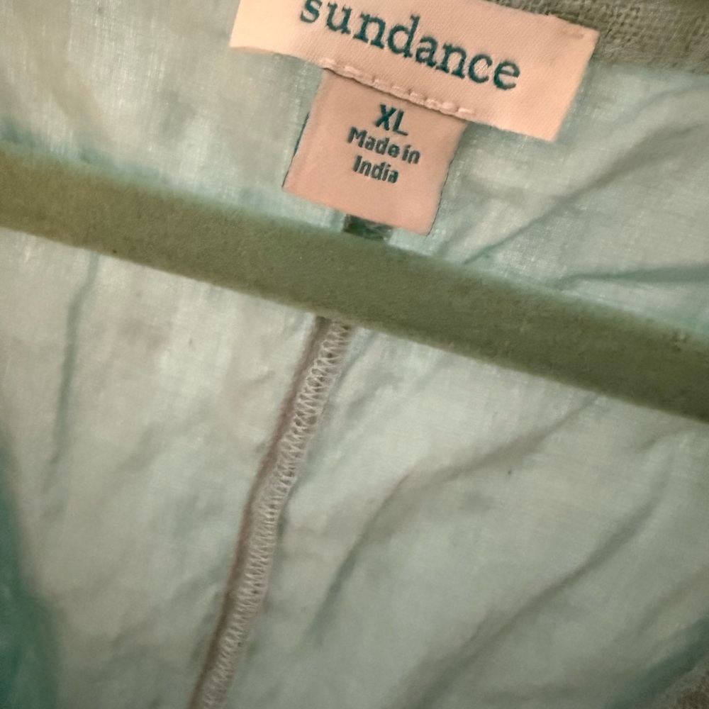 Sundance Linen Cotton Dress - image 6